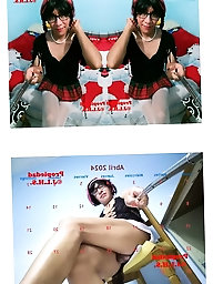 Tranny sluts are taking off their bra