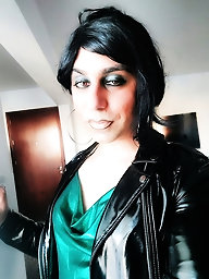 Concupiscent ladyboy chick is fingering her butt