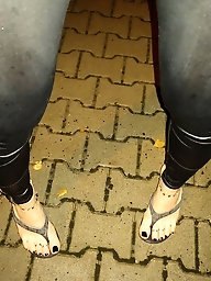 Crossdresser Sounding In Front Of The Cathedral 63