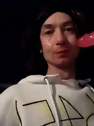 Alana as a femboy schoolgirl in scene number 3