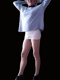 Beautiful transgender sexuals of the street pose naked.