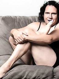 Pretty-looking shemale bitches with huge titties