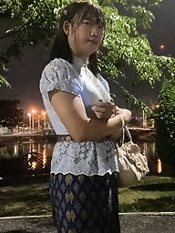 Chubby streetwalkers get her bum banged