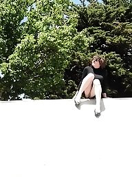 Crossdress Roadtrip Forest Trail Walk with a Twist