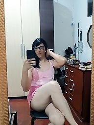 Pink bodysuit sex with Sakura Nakamura ass spanking included